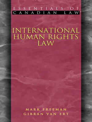 cover image of International Human Rights Law
